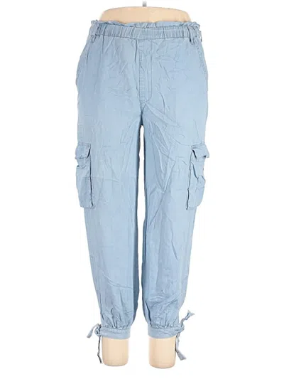 Pre-owned Harper Heritage Cargo Pants In Blue