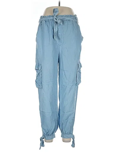 Pre-owned Harper Heritage Cargo Pants In Blue