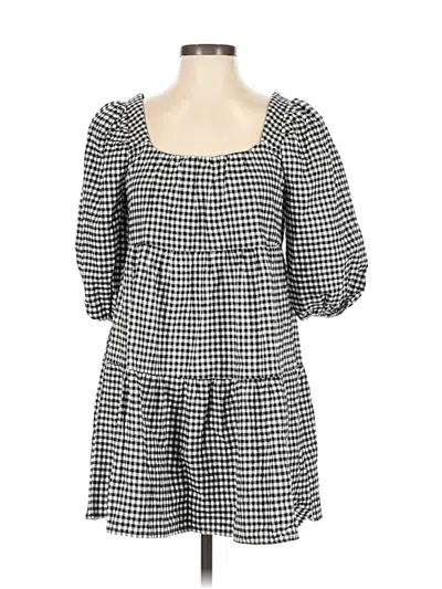 Pre-owned Harper Heritage Casual Dress In Black