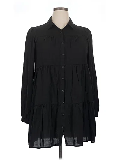 Pre-owned Harper Heritage Casual Dress In Black