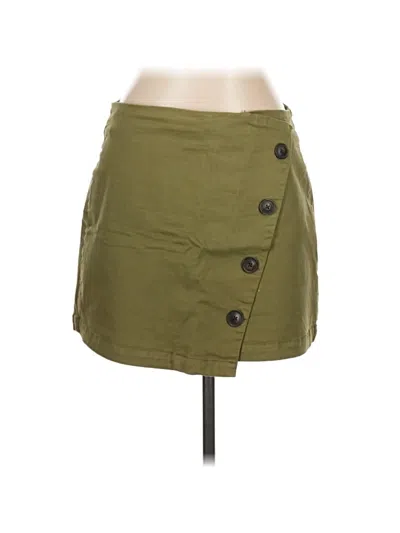 Pre-owned Harper Heritage Casual Skirt In Green