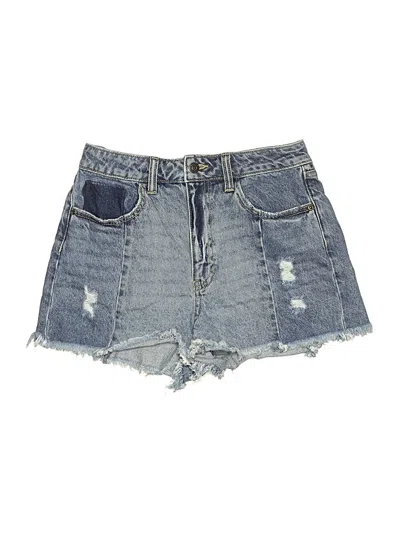 Pre-owned Harper Heritage Denim Shorts In Blue