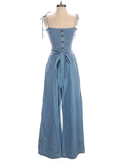 Pre-owned Harper Heritage Jumpsuit In Blue