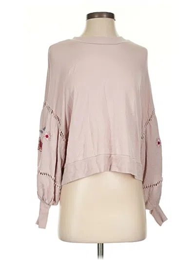 Pre-owned Harper Heritage Poncho In Pink
