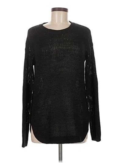 Pre-owned Harper Heritage Pullover Sweater In Black