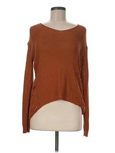 Pre-owned Harper Heritage Pullover Sweater In Brown