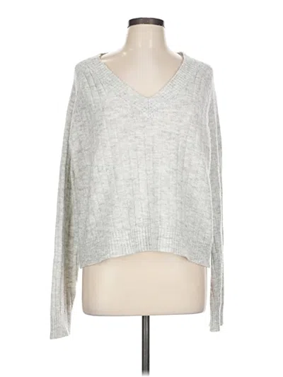 Pre-owned Harper Heritage Pullover Sweater In Silver