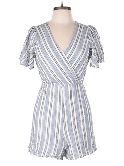 Pre-owned Harper Heritage Romper In Blue