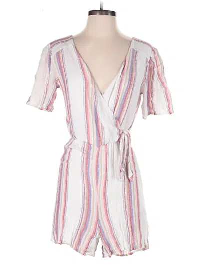 Pre-owned Harper Heritage Romper In White