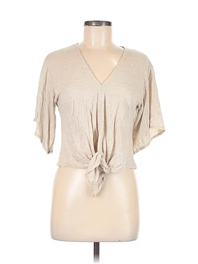 Pre-owned Harper Heritage Short Sleeve T-shirt In Brown