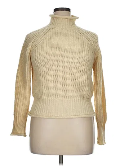 Pre-owned Harper Heritage Turtleneck Sweater In Ivory