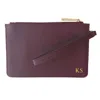 Harper James Women's Maddie Wristlet In Burgundy In Red