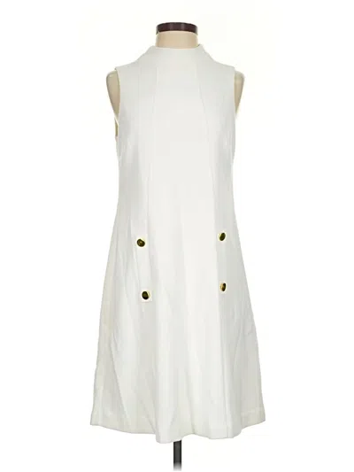 Pre-owned Harper Rose Casual Dress In White