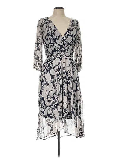 Pre-owned Harper Rose Cocktail Dress In Silver