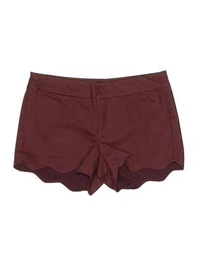 Pre-owned Harper Shorts In Burgundy
