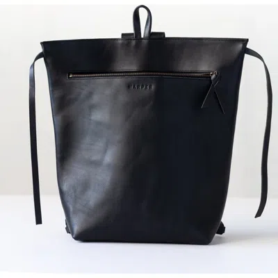 Harper The Label The Folded Backpack In Black