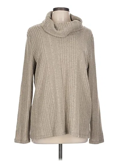 Pre-owned Harper Turtleneck Sweater In Brown
