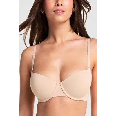 Harper Wilde Base Balconette Bra In Neutral