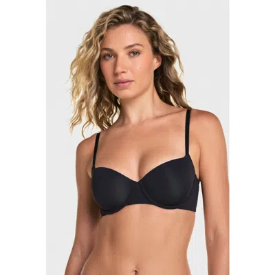 Harper Wilde Base Balconette Bra In Black