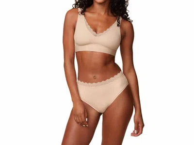 Harper Wilde Bliss Lace Bralette In Beige In Neutral