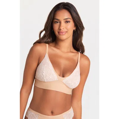 Harper Wilde Bliss Lace Triangle Bralette In White