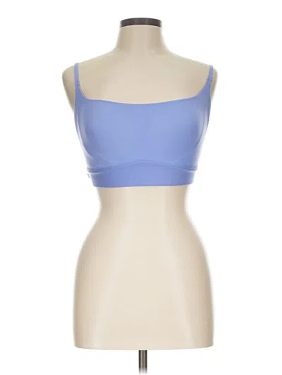 Pre-owned Harper Wilde Tube Top Blue Strapless Neckline Tops