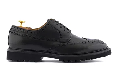 Harris Shoes 1913 Derby In Pelle In Black