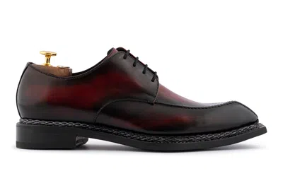 Harris Shoes 1913 Derby In Pelle Lavorazione Norvegese In Brown