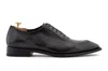 Harris Shoes 1913 Francesina In Pelle Dipinta A Mano In Black