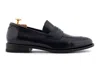 Harris Shoes 1913 Mocassini In Pelle Spazzolata In Black