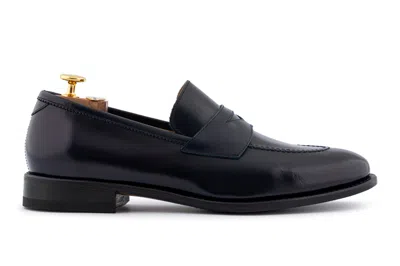Harris Shoes 1913 Mocassini In Pelle Spazzolata In Black