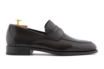 Harris Shoes 1913 Mocassino Classico In Pelle In Black
