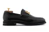 Harris Shoes 1913 Mocassino In Pelle Effetto Alce In Black