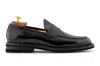 Harris Shoes 1913 Mocassino In Pelle Spazzolata In Black