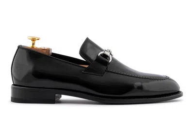Harris Shoes 1913 Mocassino In Pelle Spazzolata In Black