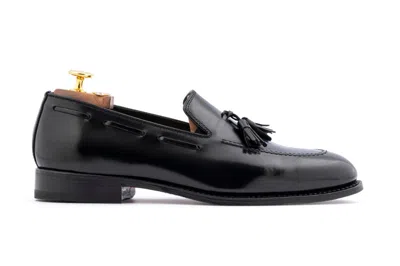 Harris Shoes 1913 Mocassino In Pelle Spazzolata In Black