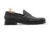 Harris Shoes 1913 Mocassino In Pelle Stampa Chicco Di Riso In Black