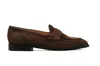 Harris Shoes 1913 Mocassino In Suede In Brown