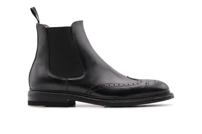 Harris Shoes 1913 Polacchino Con Elastico E Dettagli Brogue In Multi