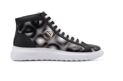 Harris Shoes 1913 Polacchino Con Stampa Geometrica In Black