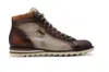 Harris Shoes 1913 Polacchino In Pelle Di Pitone In Brown