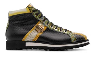 Harris Shoes 1913 Polacchino In Pitone Limited Edition In Brown