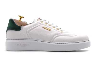 Harris Shoes 1913 Sneaker Comfort In Pelle In White