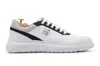 Harris Shoes 1913 Sneaker In Pelle Con Stampa Coccodrillo In White