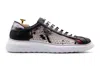 Harris Shoes 1913 Sneaker In Pelle Di Pitone Roccia Nero In Multi