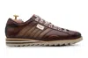 Harris Shoes 1913 Sneaker In Pelle Dipinta A Mano In Multi