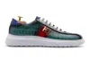 Harris Shoes 1913 Sneaker In Pelle Stampata E Pitone In Multi