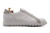 Harris Shoes 1913 Sneaker In Pelle Stampata In Neutral