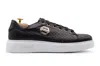 Harris Shoes 1913 Sneaker Nera In Pelle Di Pitone In Multi
