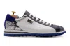 Harris Shoes 1913 Sneakers Effetto Coccodrillo E Pelle Di Pitone Bianche In Multi